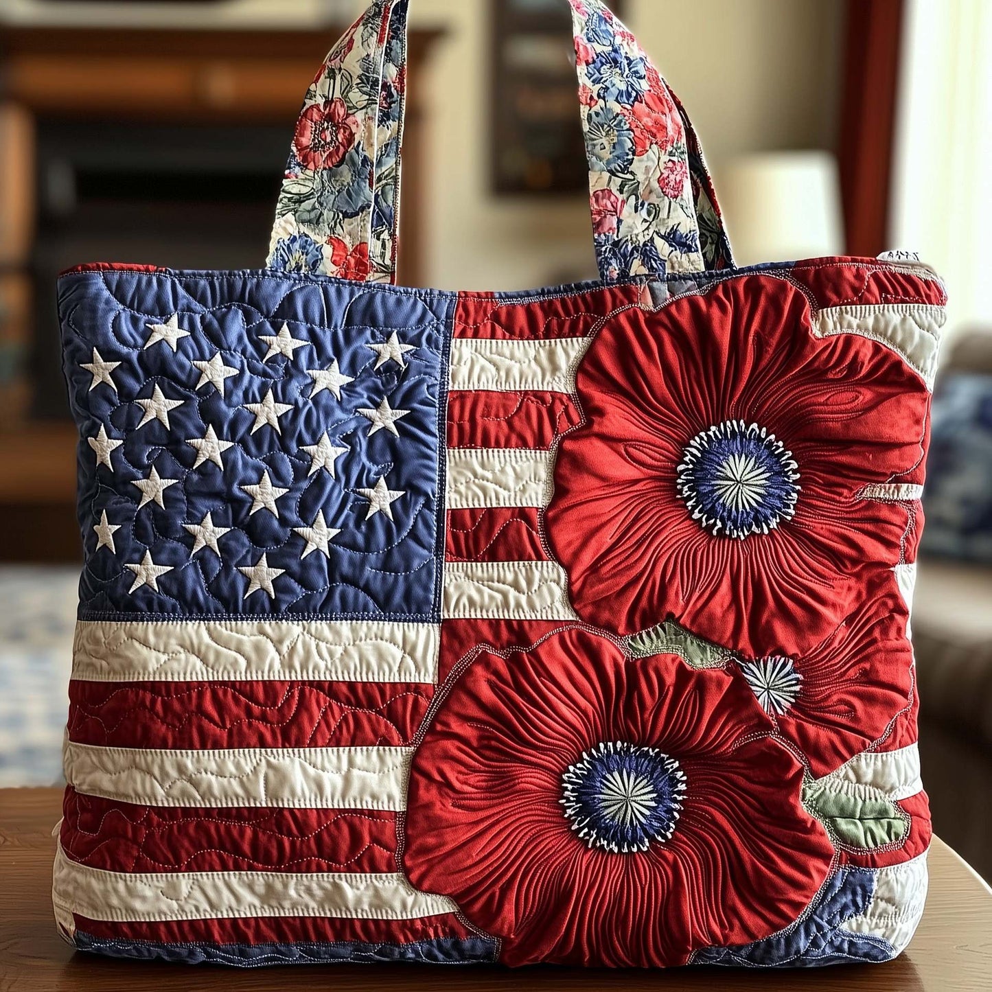 Fashionable trendy digital-printed handbag, crossbody bag