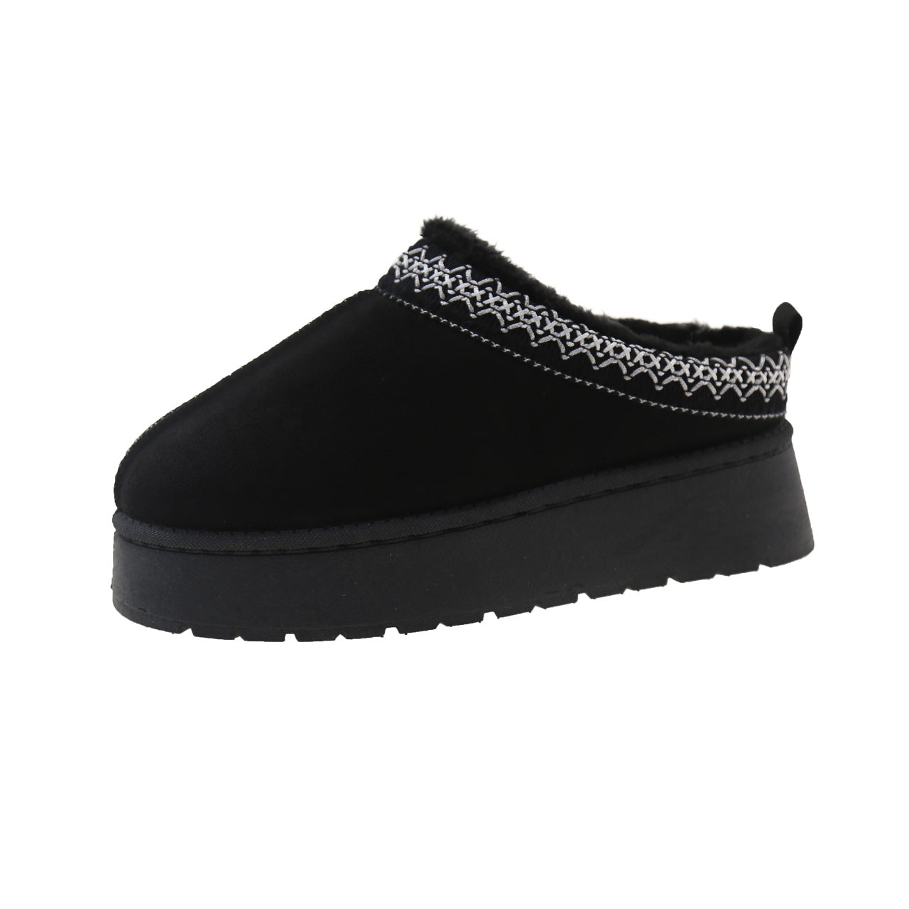 Fashionable Winter Women Snow Boots Warm Slip-on Platform Shoes