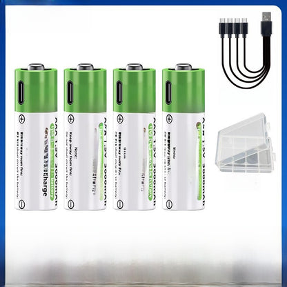 Fast-charging eco-friendly wireless mouse battery