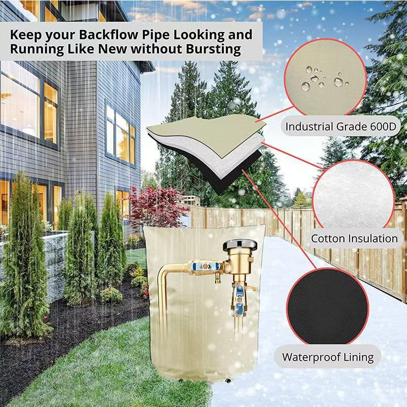 Faucet anti-freeze cover