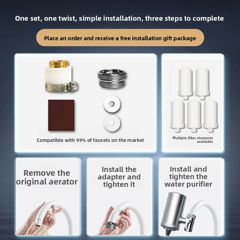 Faucet filter