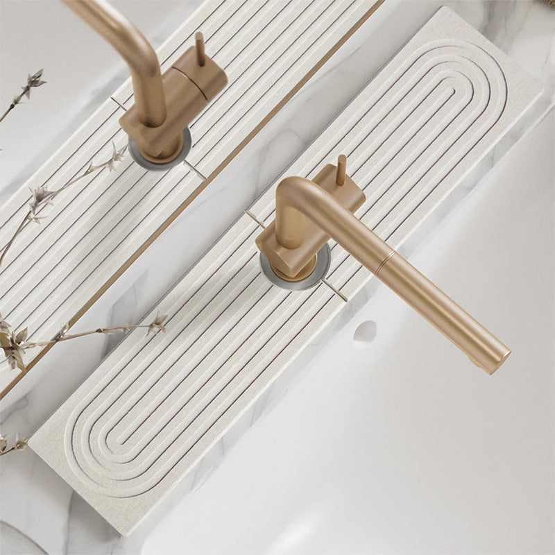 Faucet mat