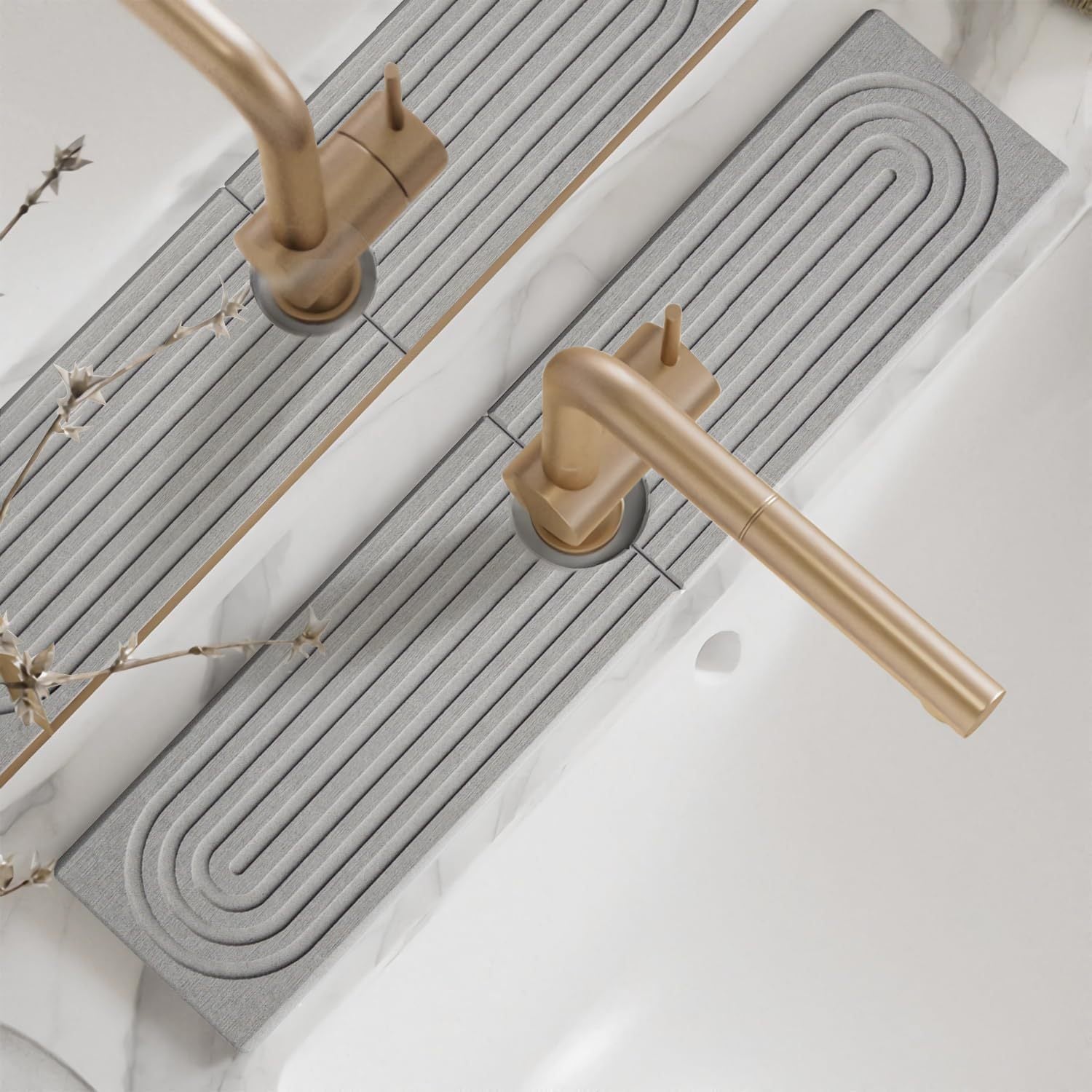 Faucet mat