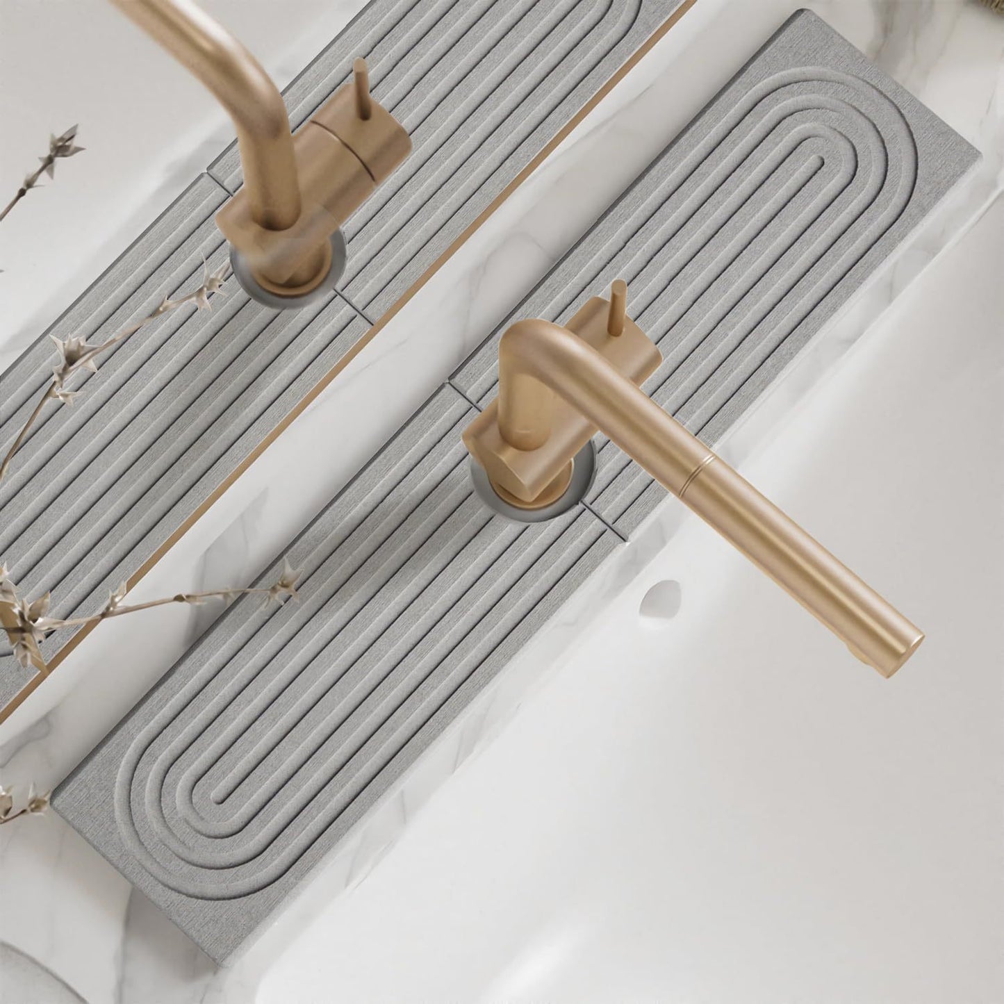 Faucet mat