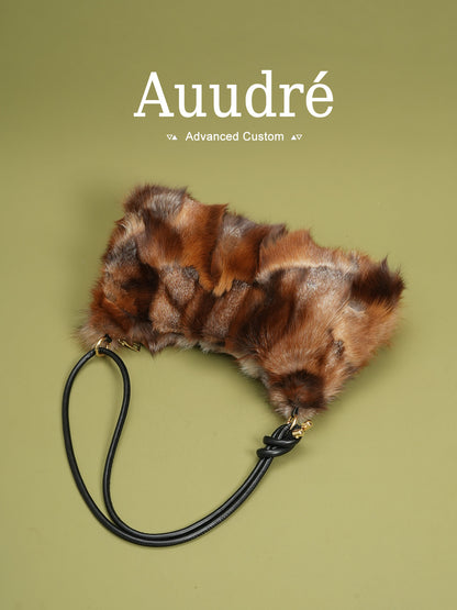 faux fur bag