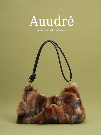 faux fur bag