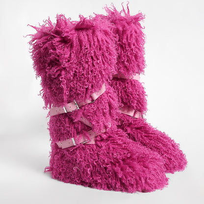 Faux Fur Boots