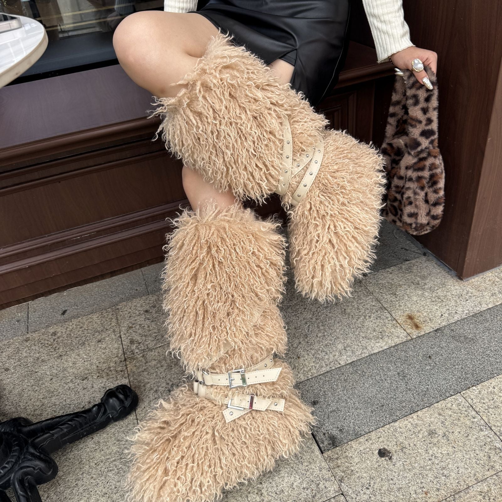 Faux Fur Boots