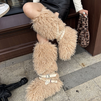 Faux Fur Boots