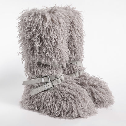 Faux Fur Boots