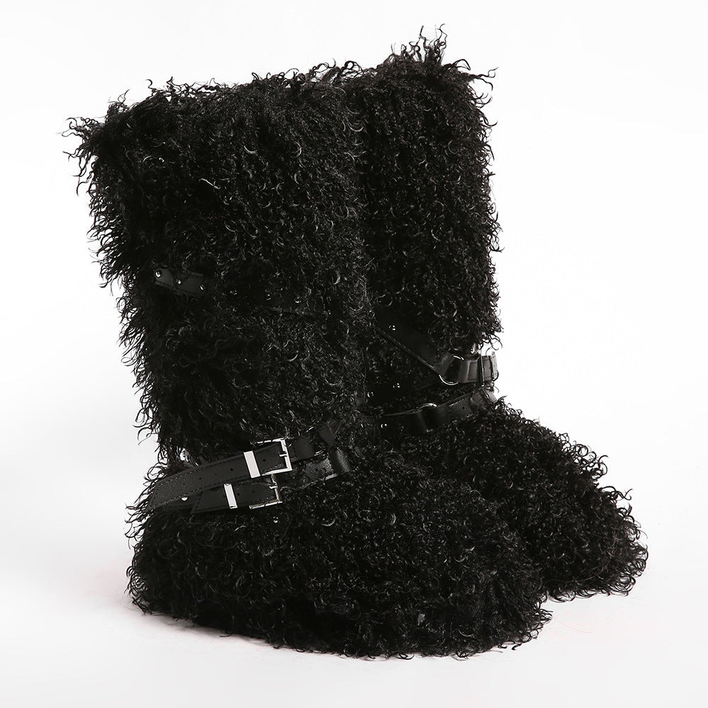 Faux Fur Boots