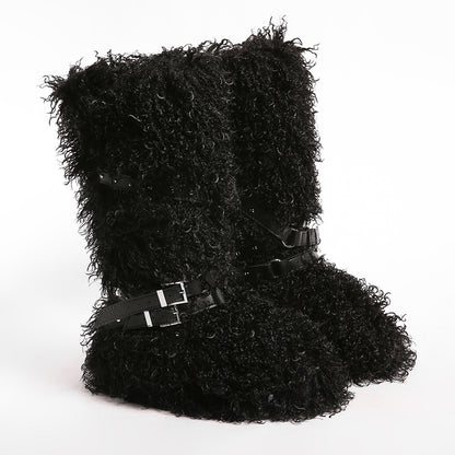 Faux Fur Boots