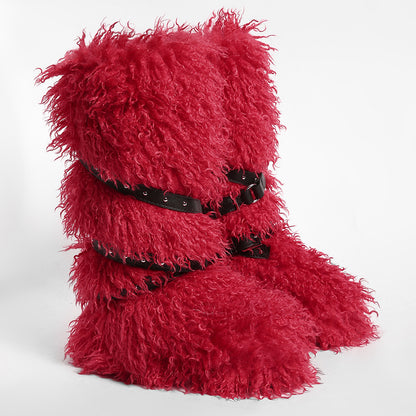 Faux Fur Boots