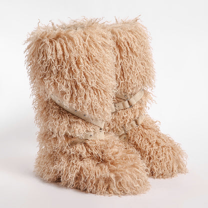 Faux Fur Boots