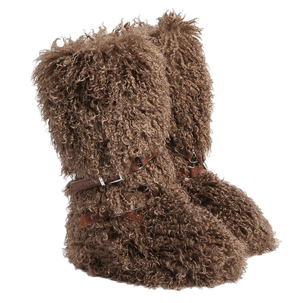 Faux Fur Boots