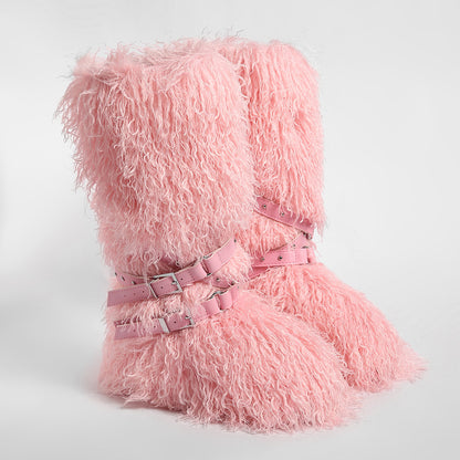 Faux Fur Boots