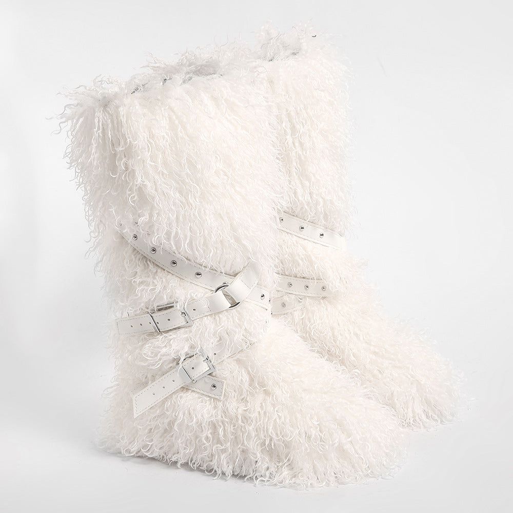 Faux Fur Boots