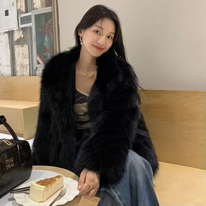Faux Fur Coat