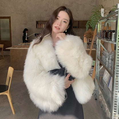 Faux Fur Coat