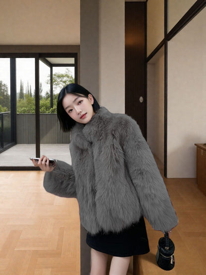 Faux Fur Coat