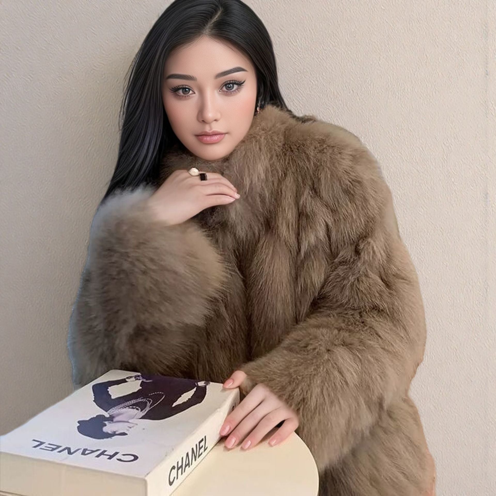 Faux Fur Coat