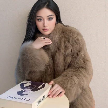 Faux Fur Coat