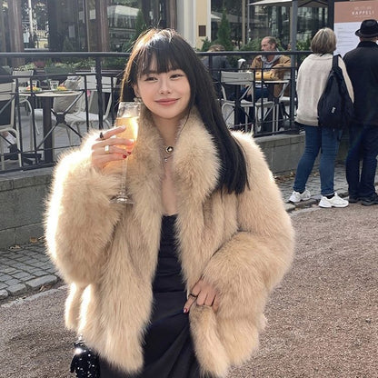 Faux Fur Coat