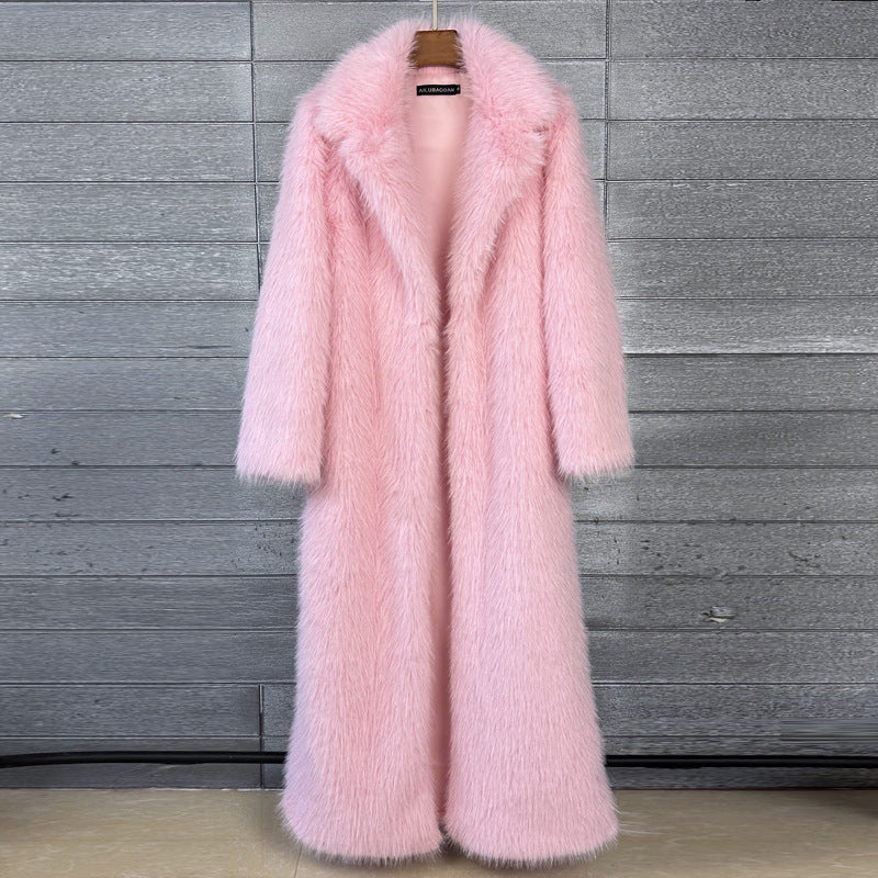 faux fur coat