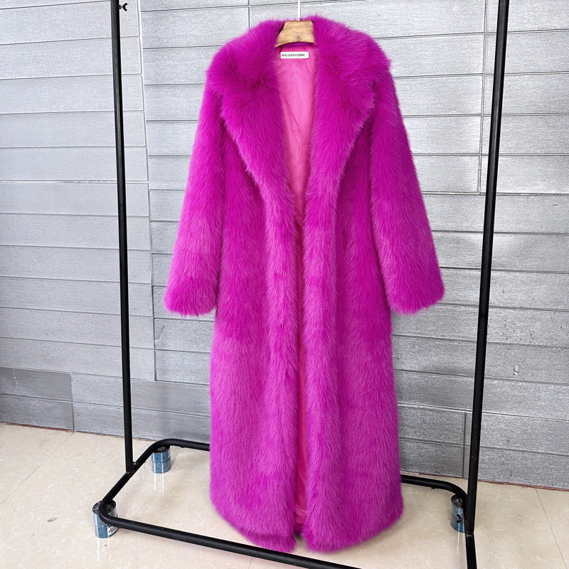 faux fur coat