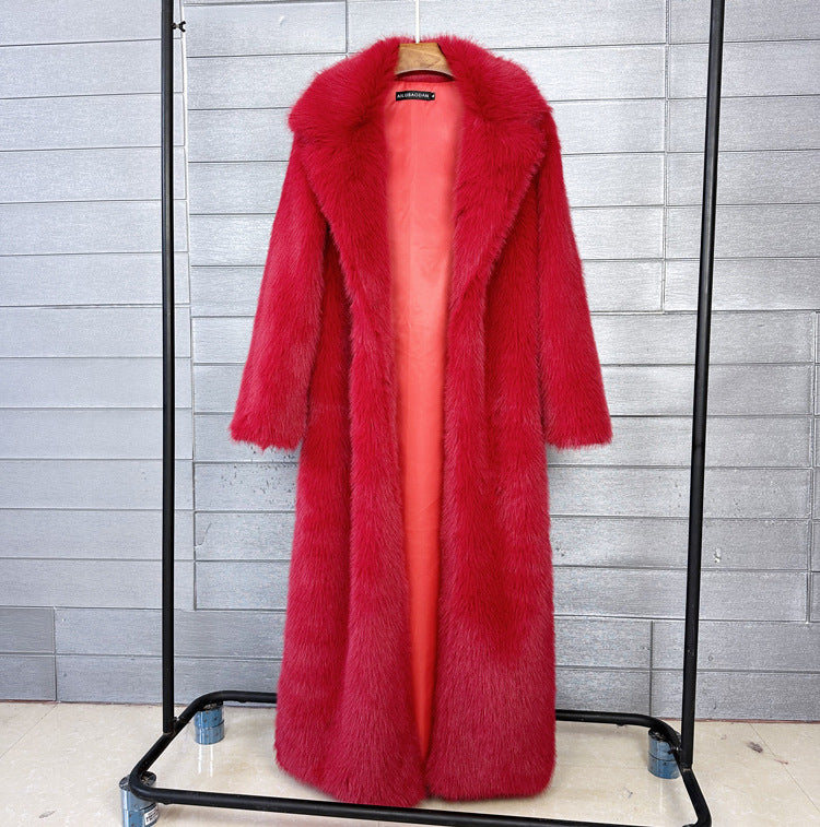 faux fur coat