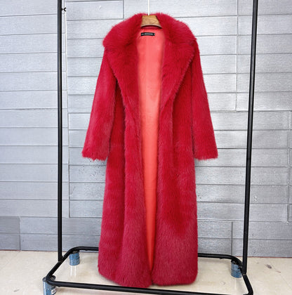 faux fur coat