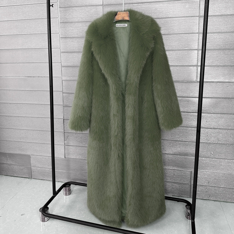 faux fur coat
