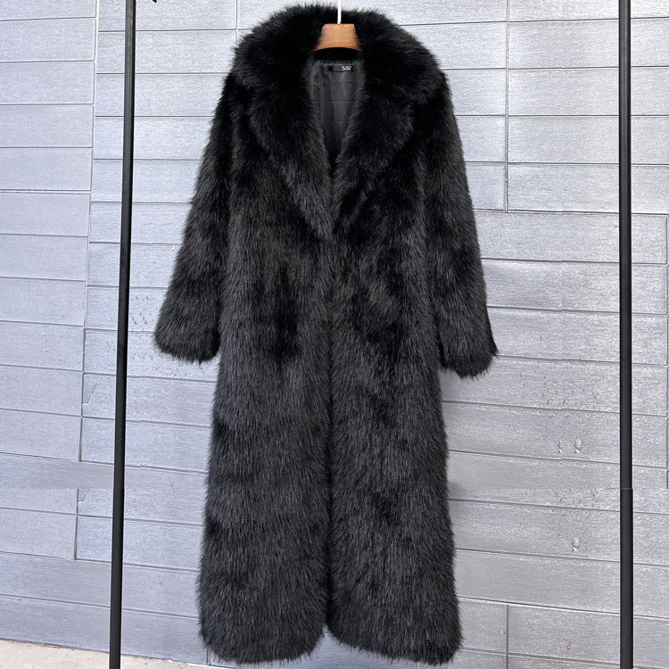 faux fur coat