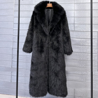 faux fur coat