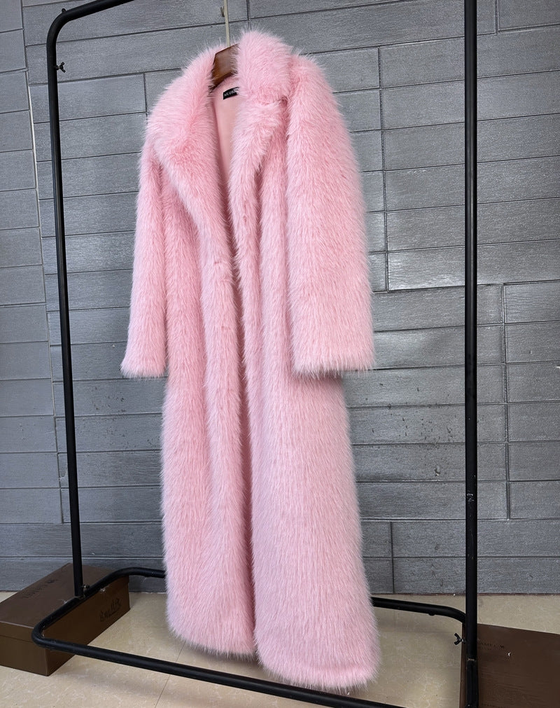 faux fur coat
