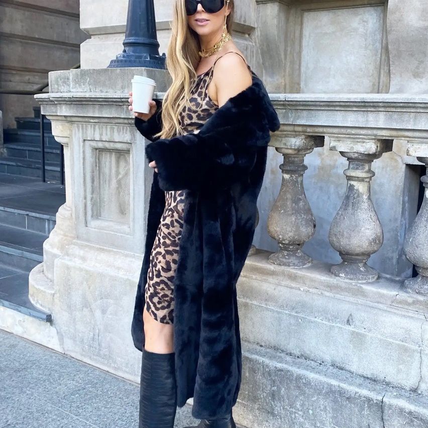 Faux Fur Coat