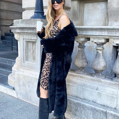 Faux Fur Coat