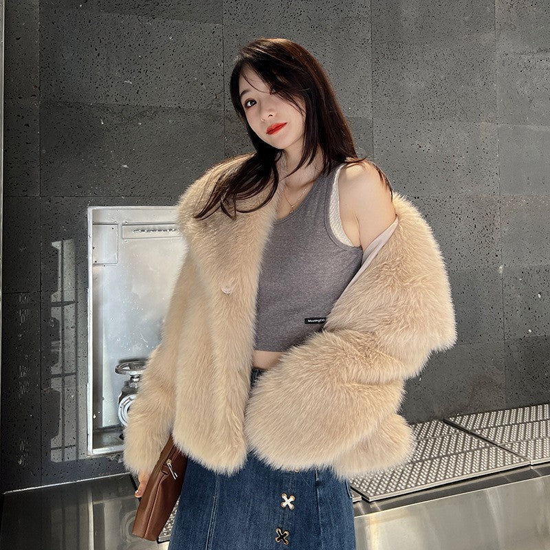 Faux Fur Coat