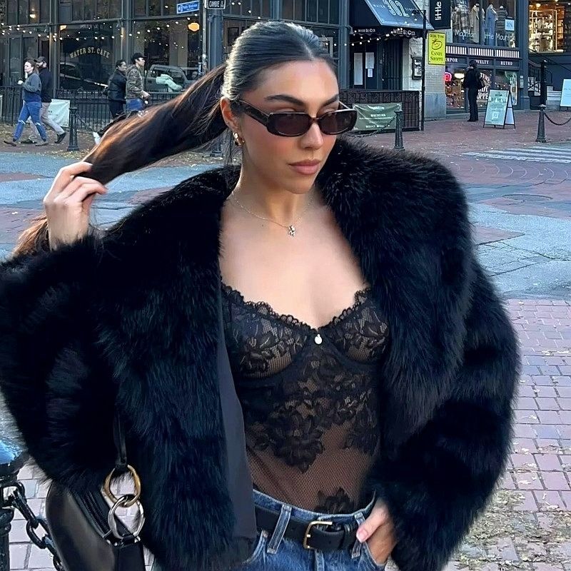 Faux Fur Coat