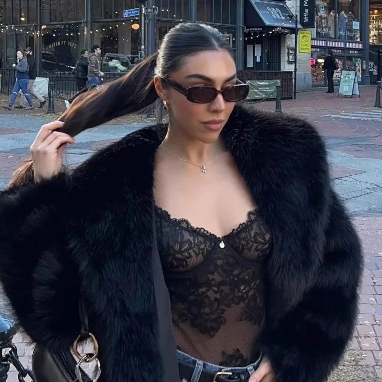 Faux Fur Coat