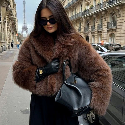 Faux Fur Coat