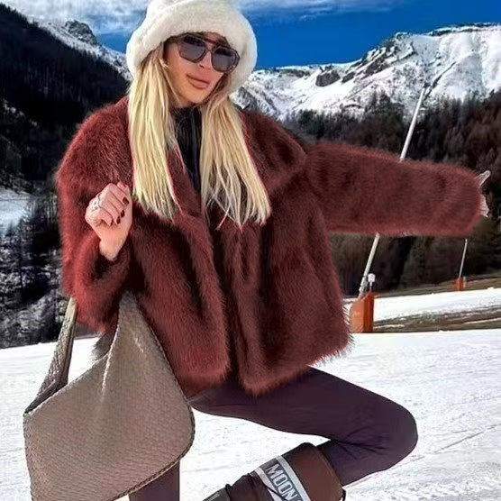 Faux Fur Coat