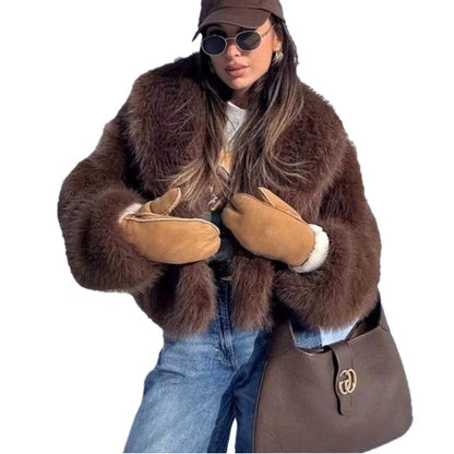 Faux Fur Coat