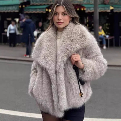 Faux Fur Coat