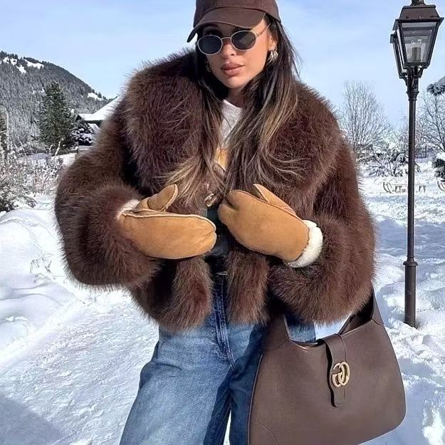 Faux Fur Coat