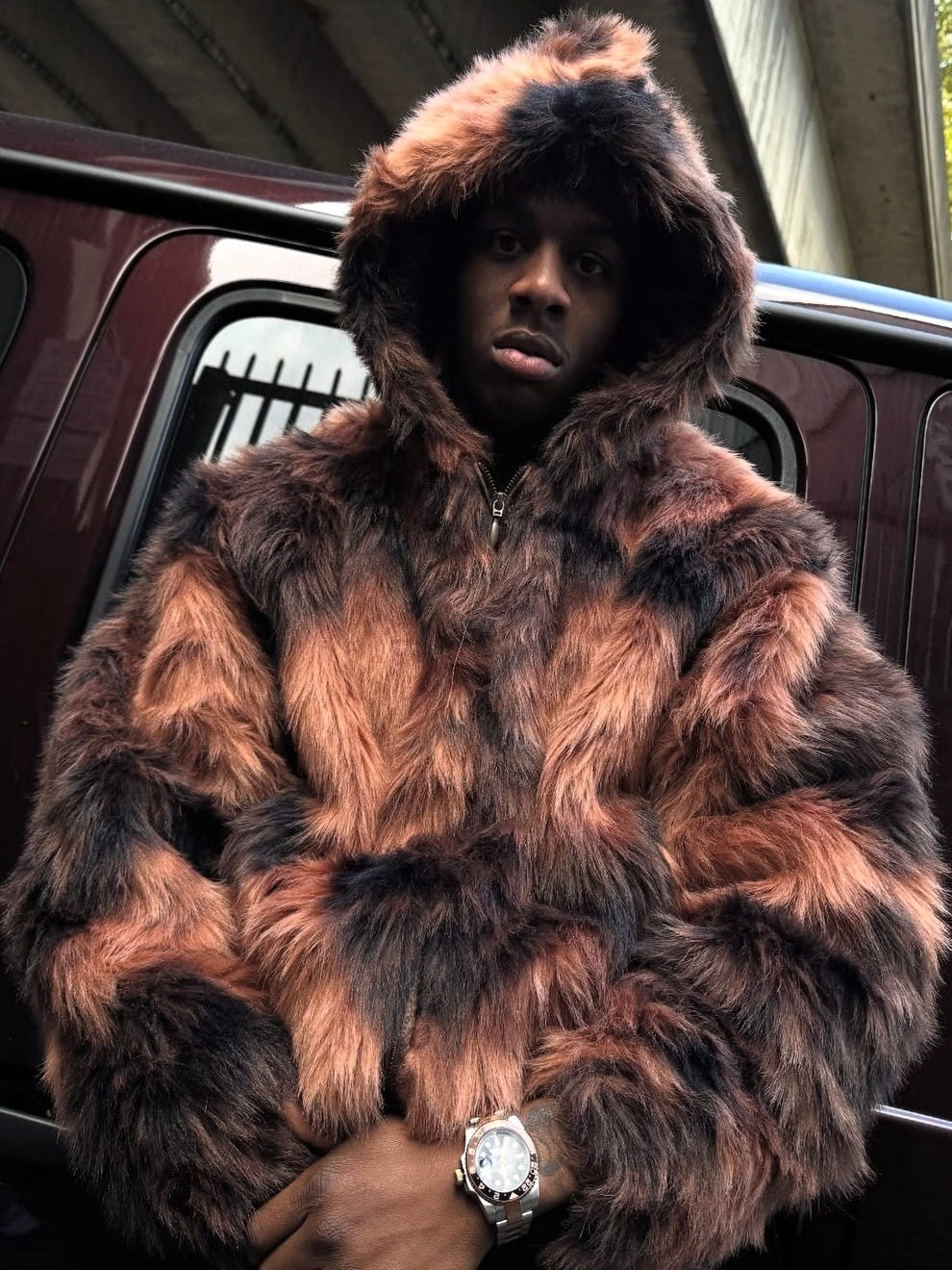 Faux Fur Jacket