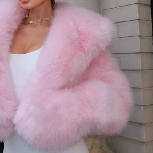 faux fur jacket