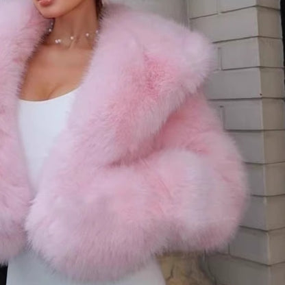 faux fur jacket