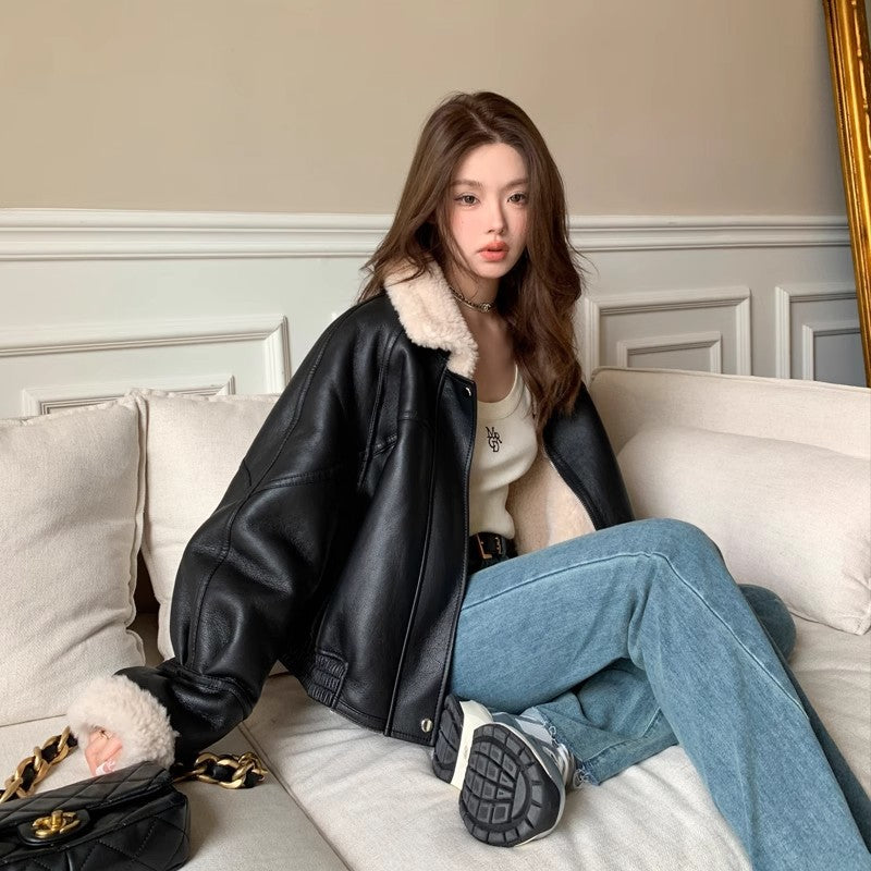 faux fur jacket