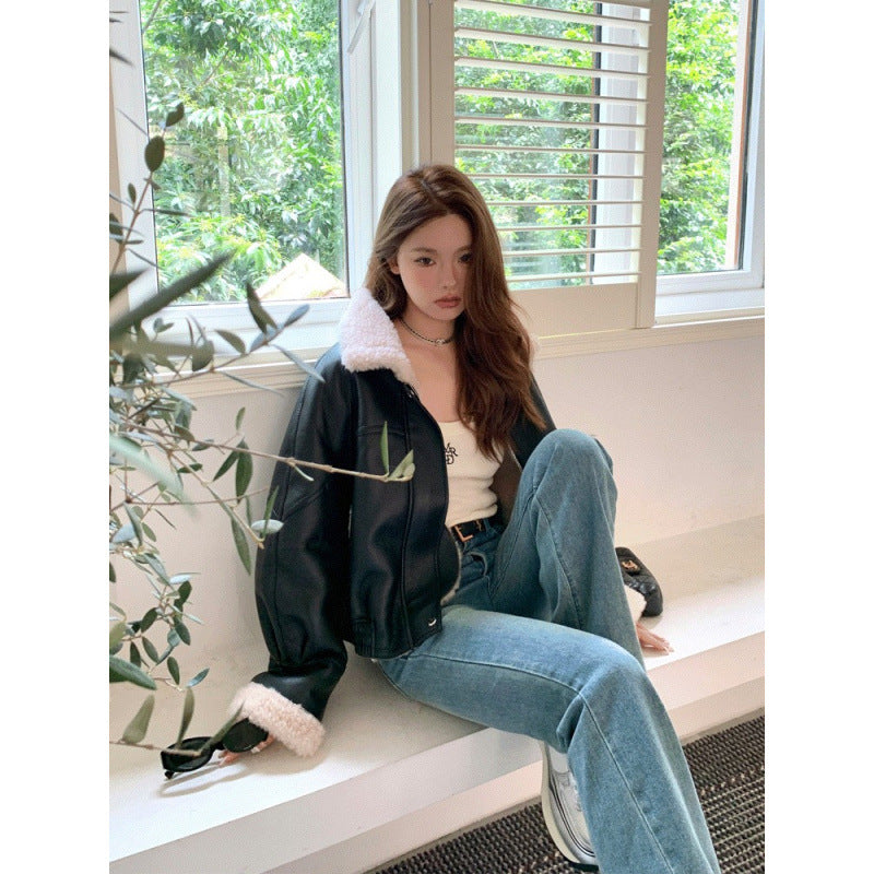 faux fur jacket